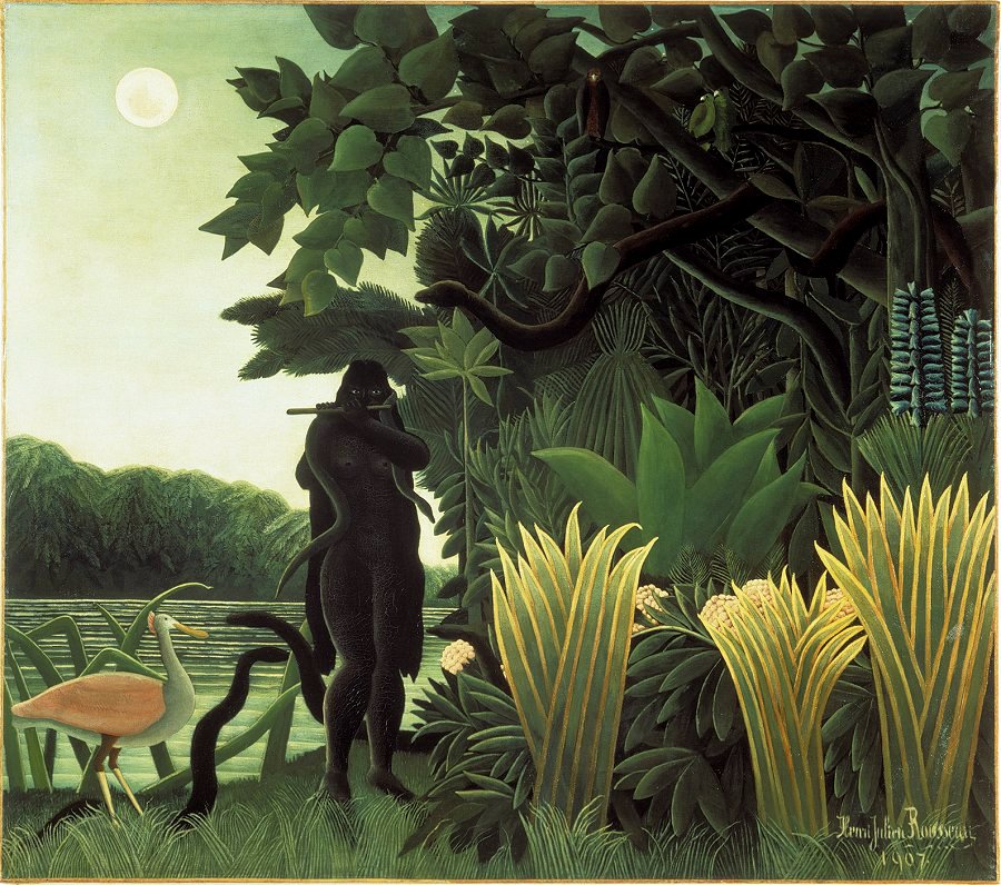 Henri Rousseau, El encantador de serpientes